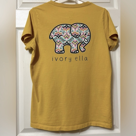 Cotton t-shirt. Elephant - Picture 1 of 5